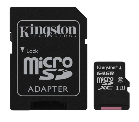 Kingston 64GB Class 10 Micro SD Kart
